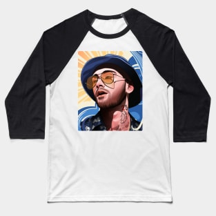 Zayn Portrait Illustration Baseball T-Shirt